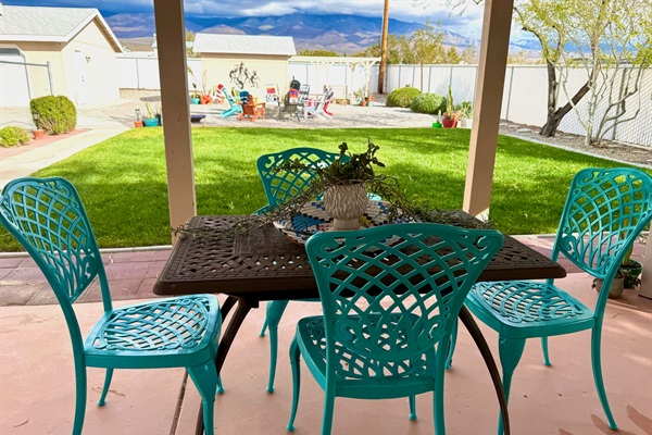 Patio seating