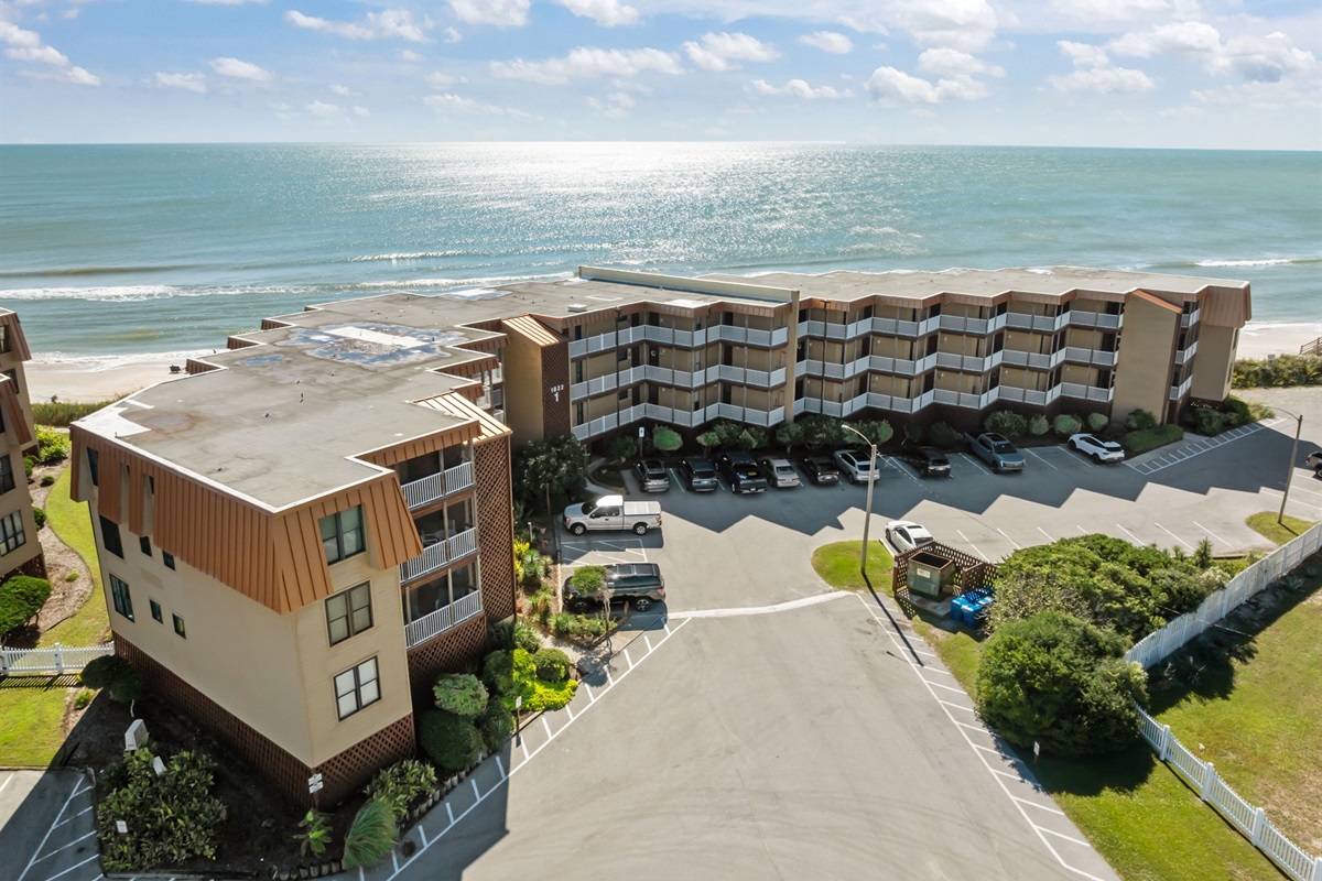 Each building in the community provides ample parking