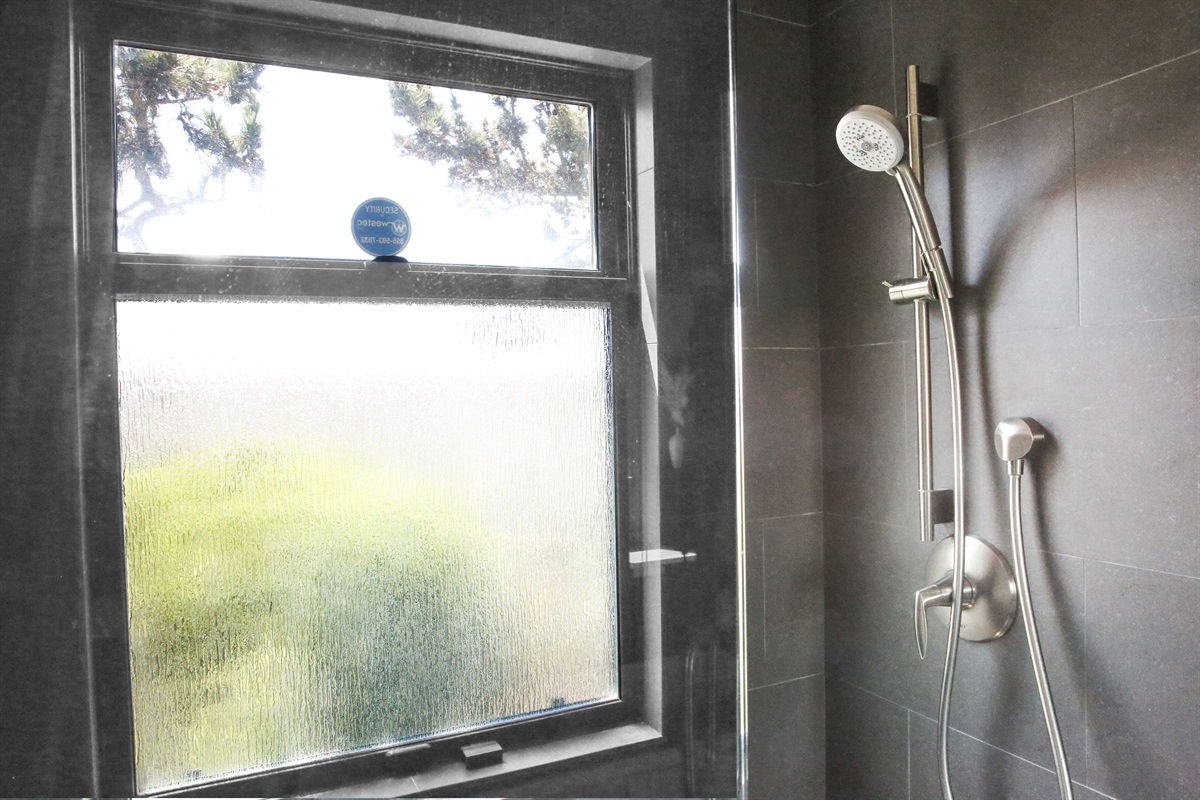 Pines by the sea ensuite bathroom with walk in shower