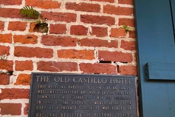 Old Castillo Hotel Historical Marker