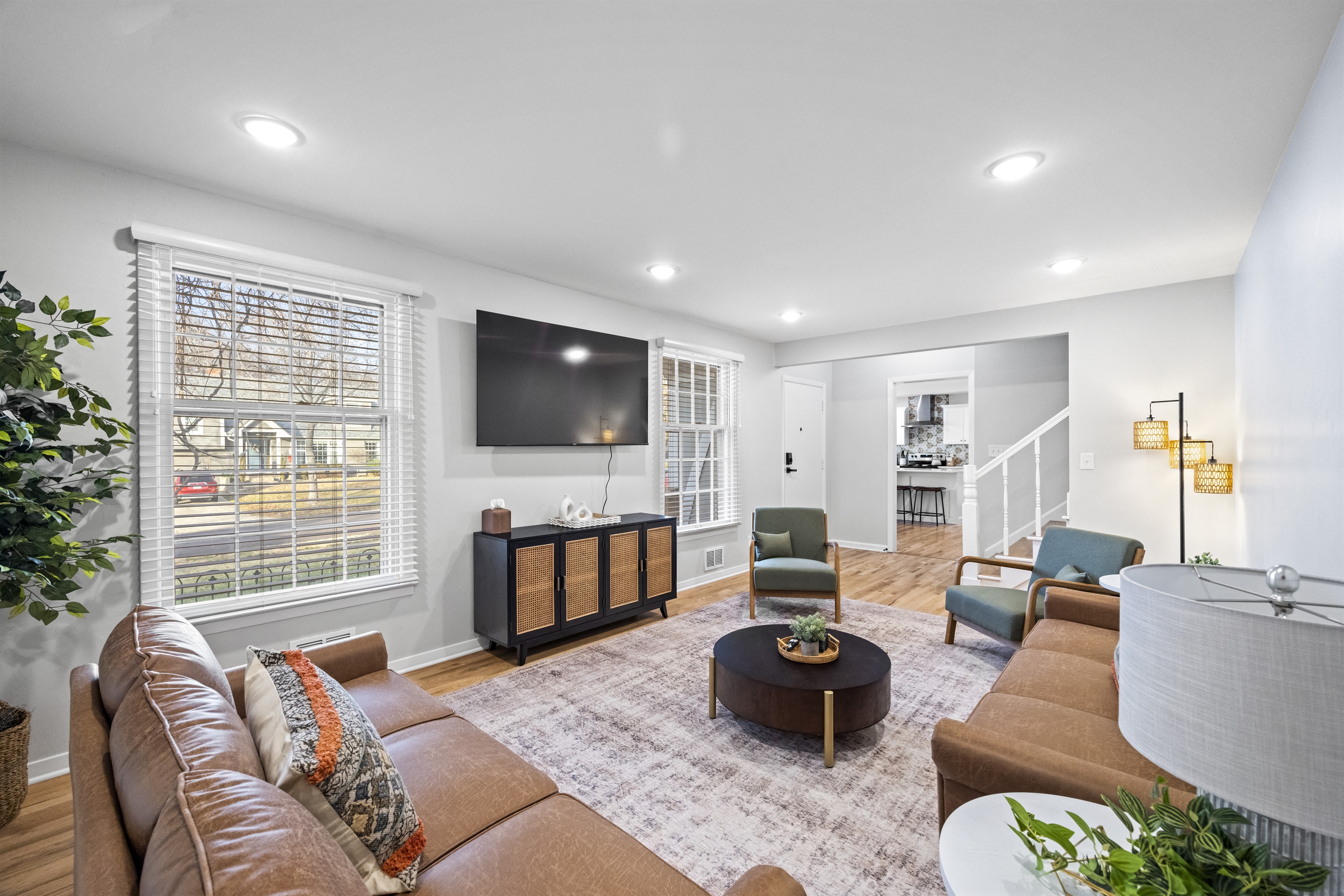 Fenced Backyard And Spacious Living Areas - Stylish Boho Escape - Overland Park, KS