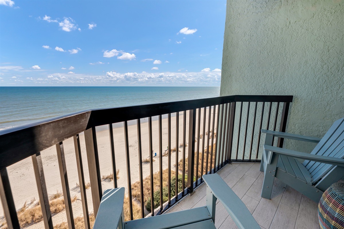 Amazing View from the Balcony!