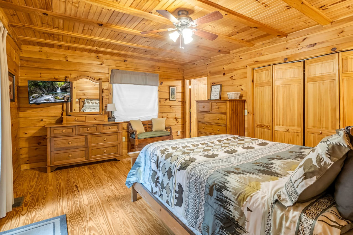 Additional view of main-level bedroom
