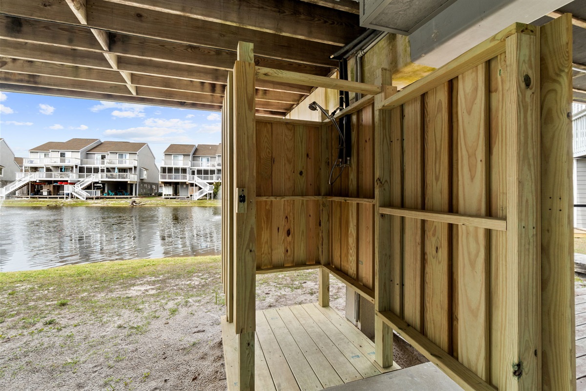 Outdoor Enclosed Shower