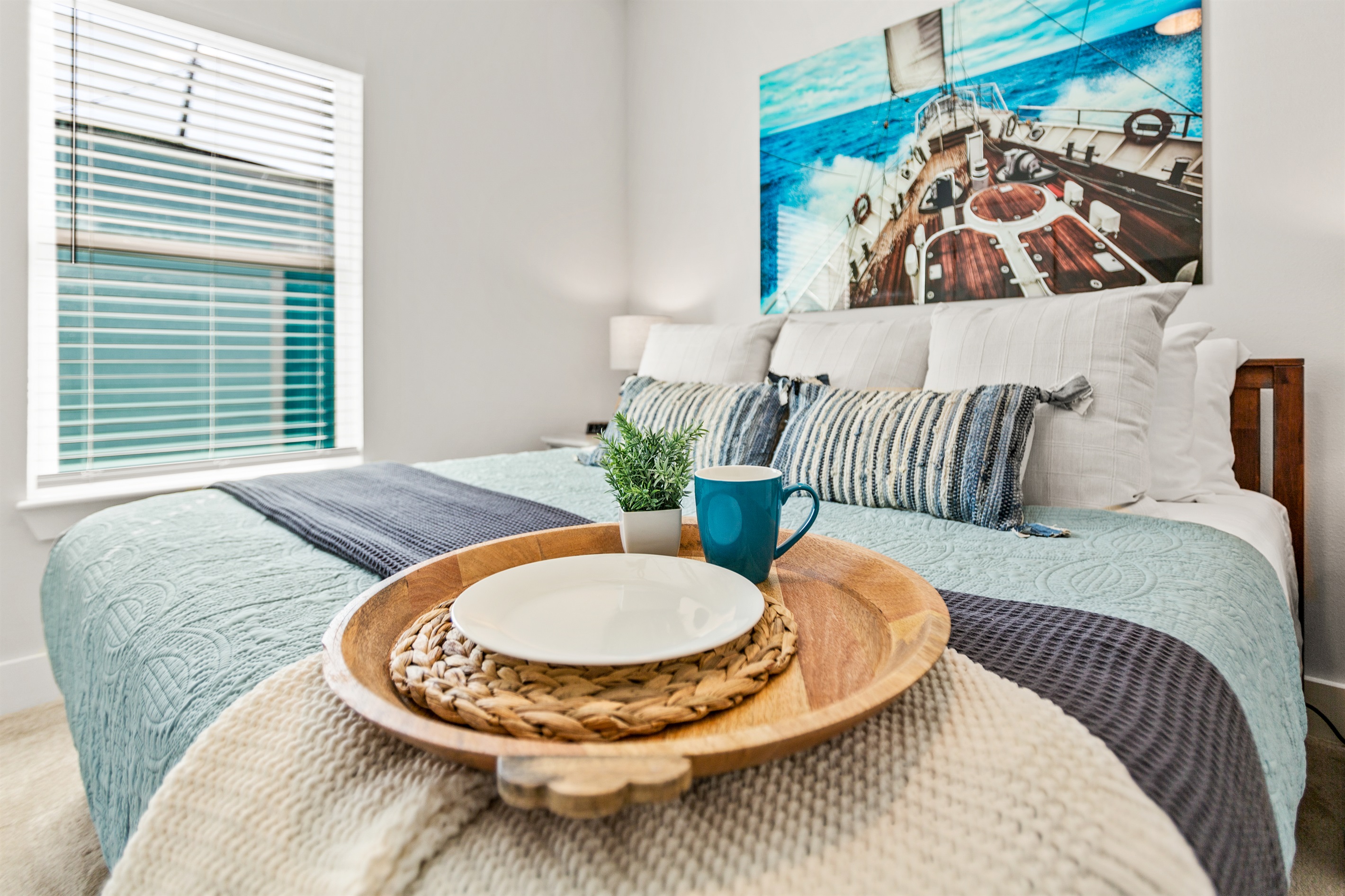 Comfortable King master bedroom!