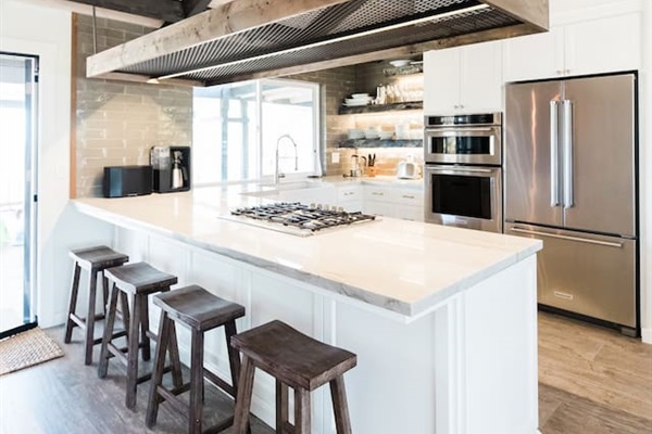 Designer chef's kitchen