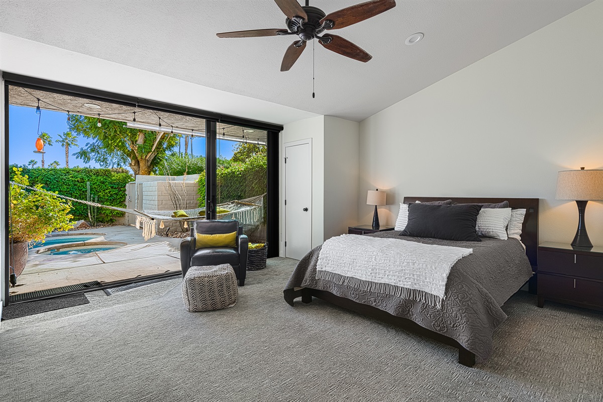 Primary suite seating area