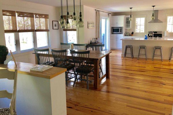 View from Living Room to Kitchen.