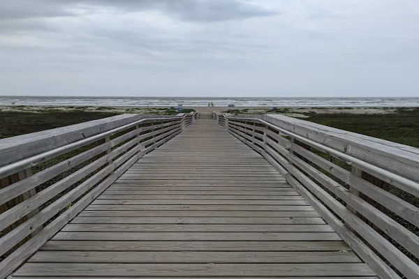 Private Beach Access – 201 steps from the property (direct dune crossover access)