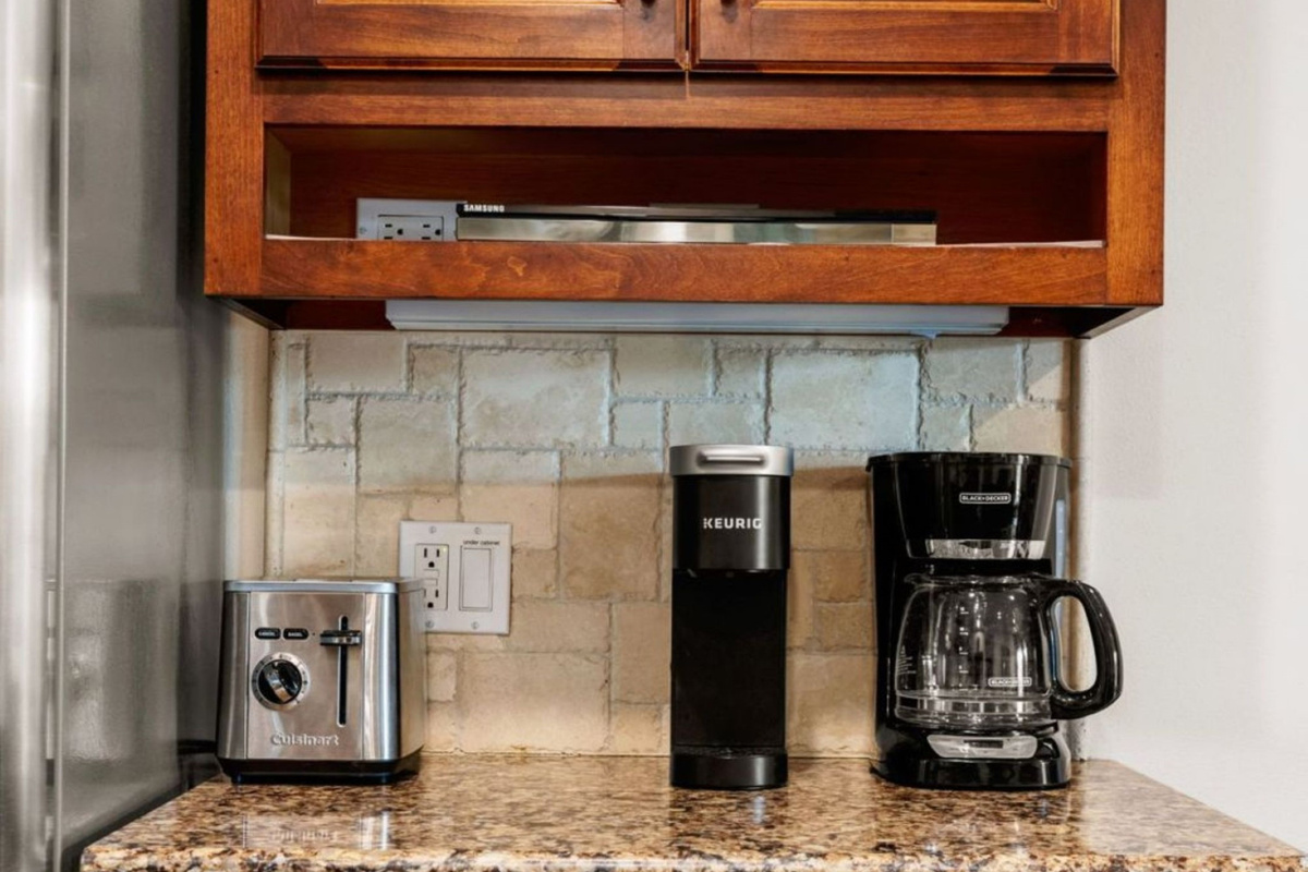Coffee?  Keurig or auto drip available.