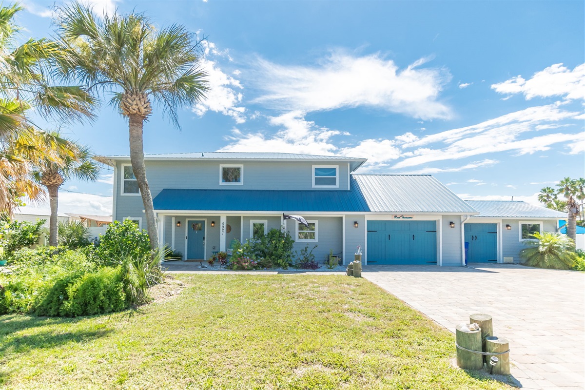 Front of house. Two driveways for plenty of off street parking. 