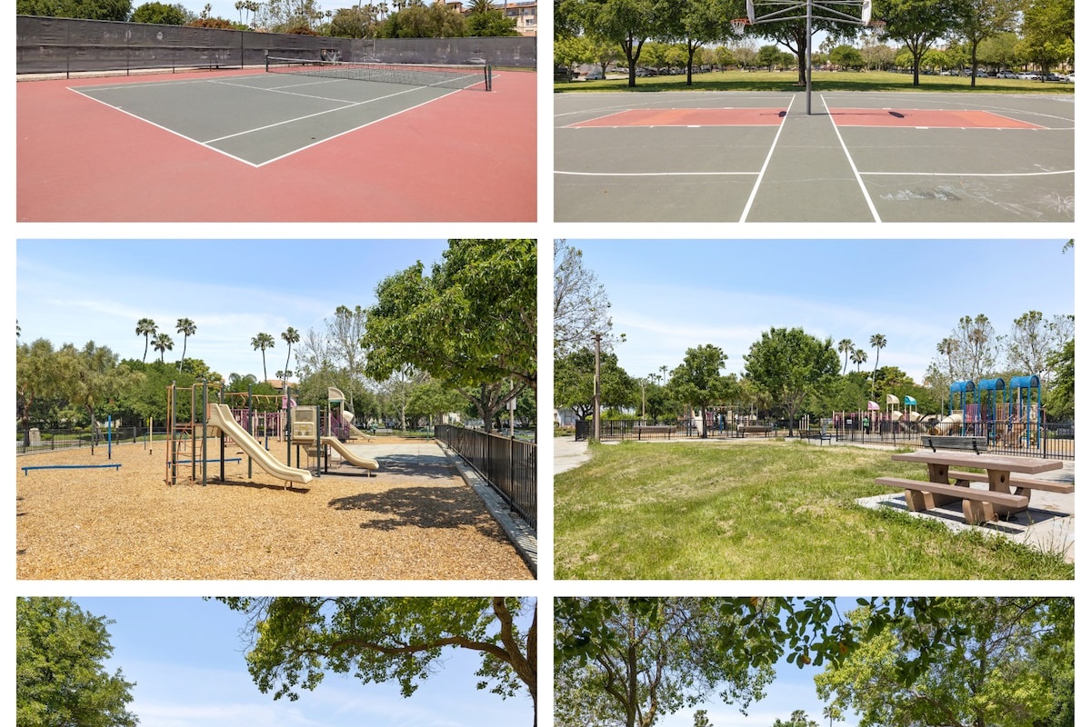 A  FOUR Acreage Community park with various amenities is right in front of the house. literally across the street from the house. It has basketball court, tennis court, youth playground, public BBQ Grills, public picnic tables.