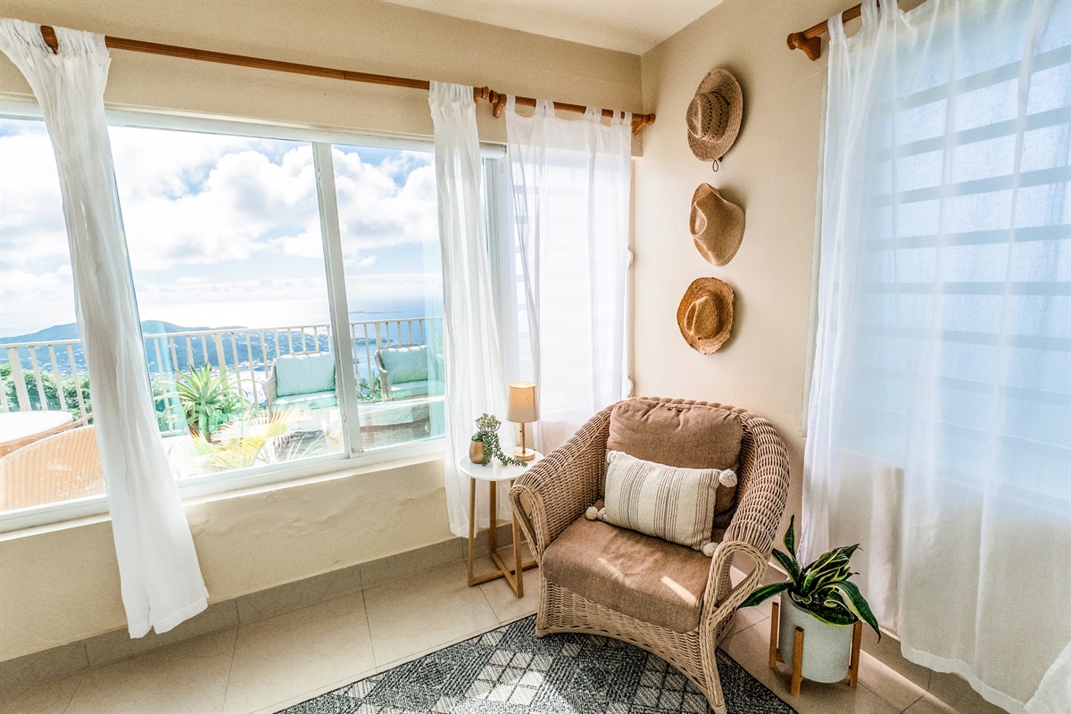 Spacious bedrooms with plenty of natural light