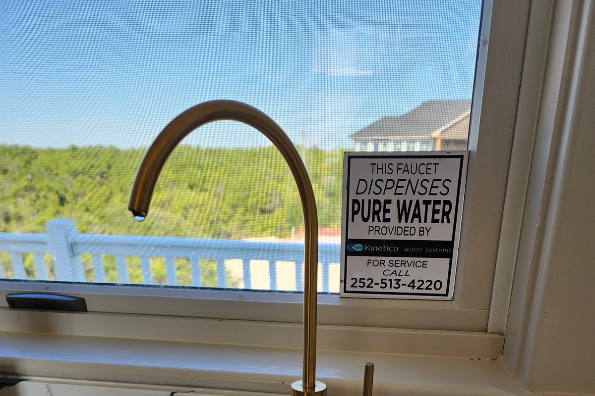 Rare to have purified drinking water in Carova