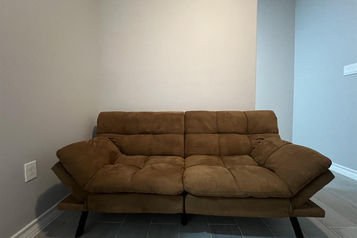 Cosy Futon in Upstairs Area