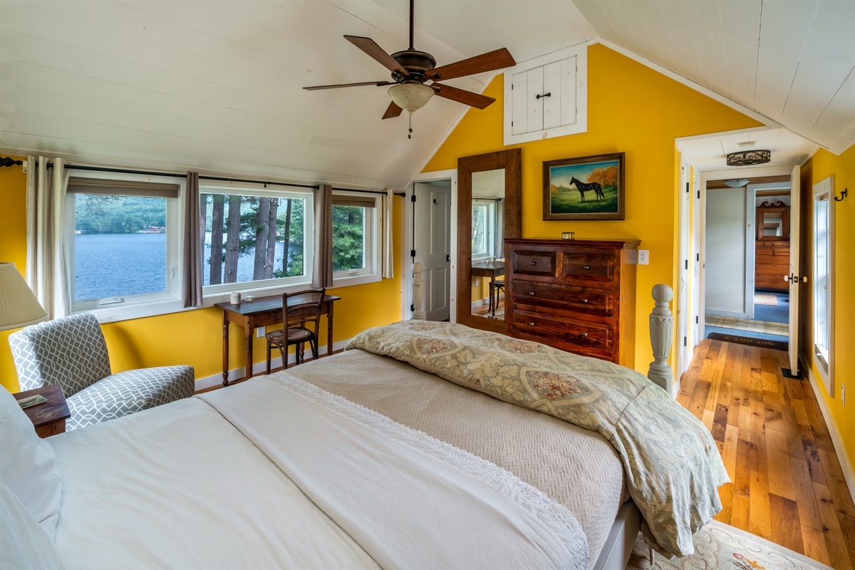 Master Bedroom with View, Master Bath