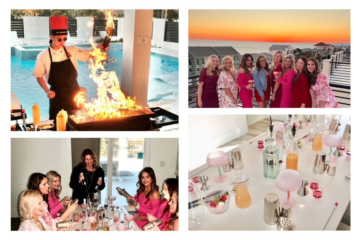 From a private hibachi experience with Mr. Hibachi to handcrafted cocktails with Thirsty Ranch, this is the ultimate fun getaway in Destin.