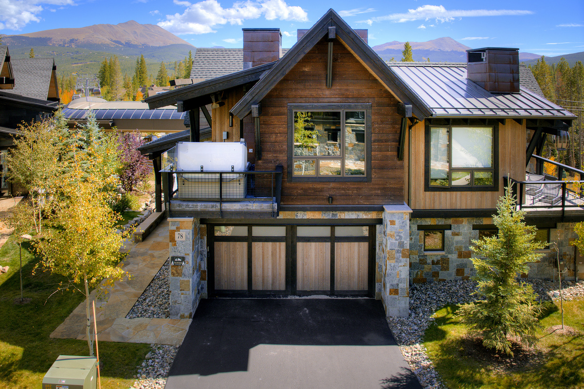 Two car heated garage