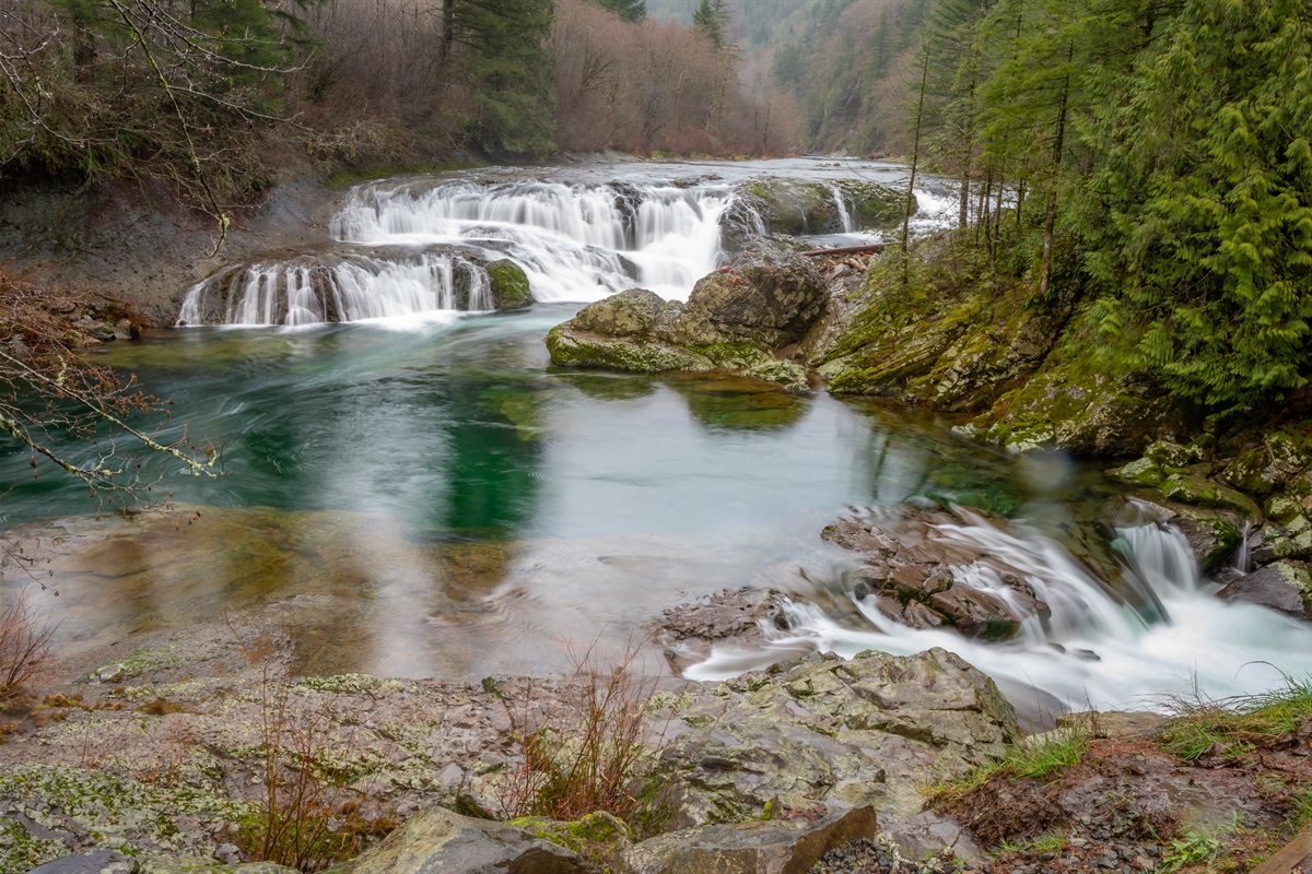 Dougan Falls 10 min walk from the house