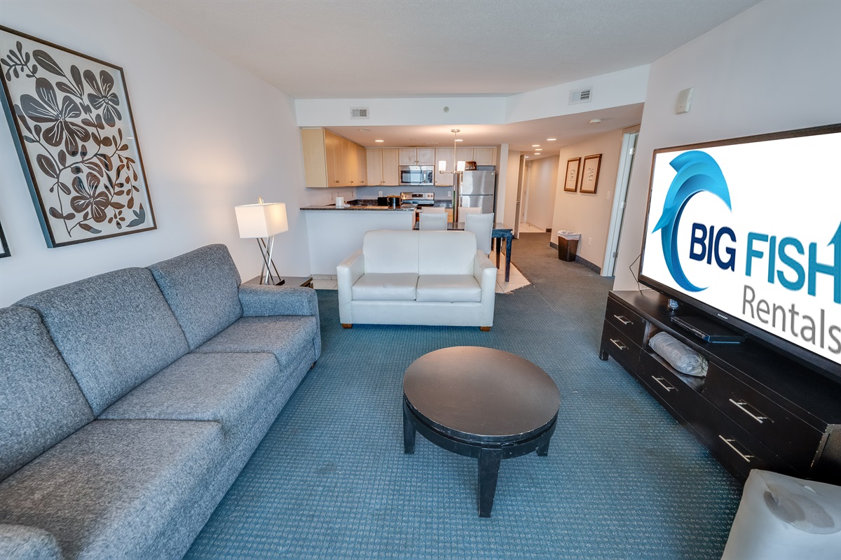Amazing Living Room with Stunning Views🌊☀️