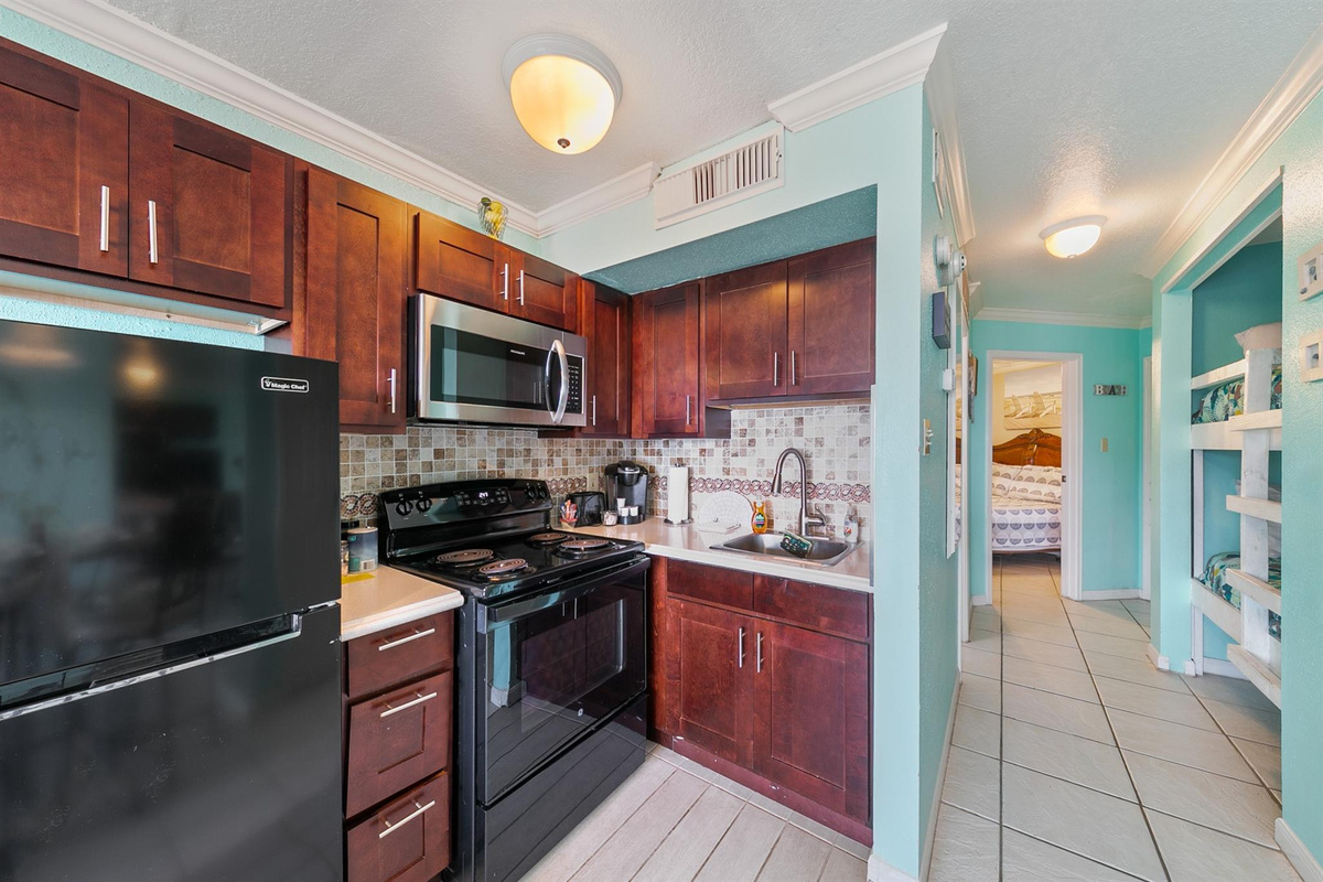 The kitchen is waiting for you to cook