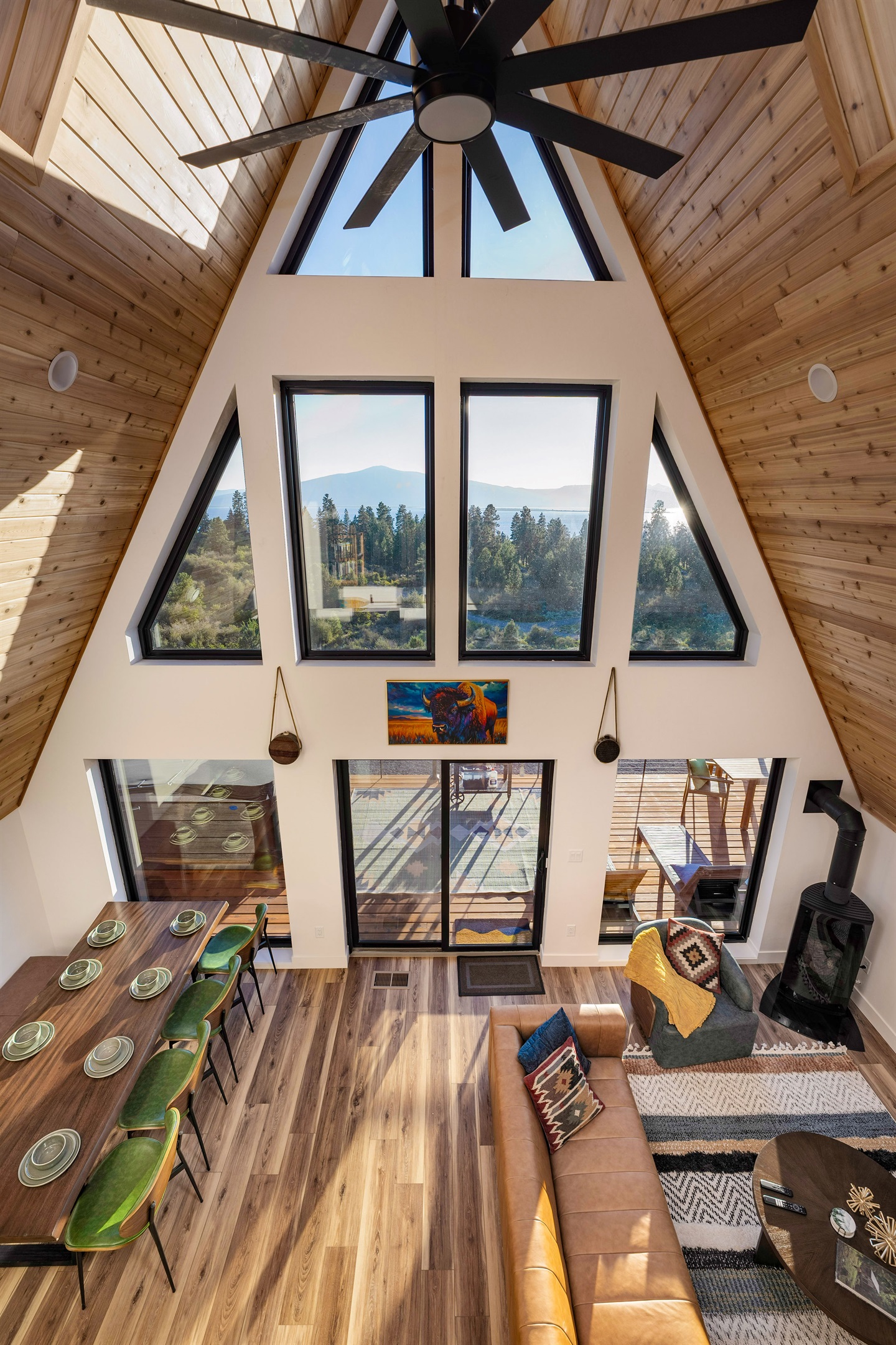 Sliding Glass Door Leading To Porch