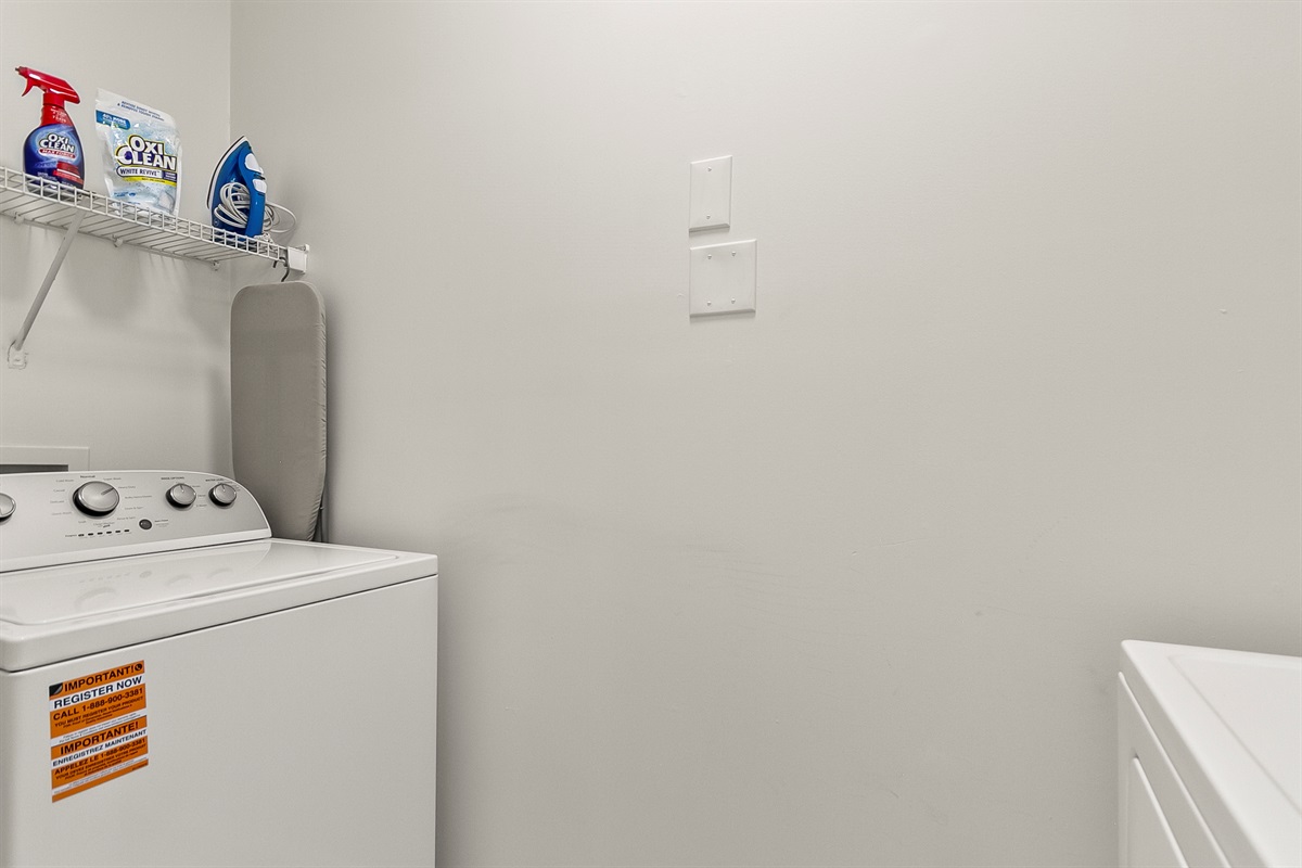 Full Size Washer and Dryer