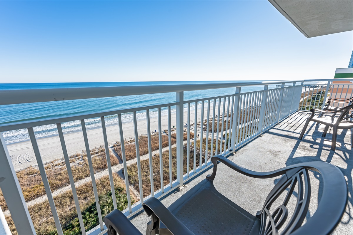 Breathtaking Views from Balcony!