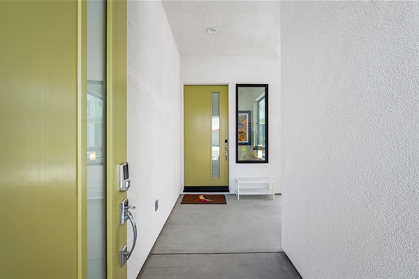 Front Door to house and pool