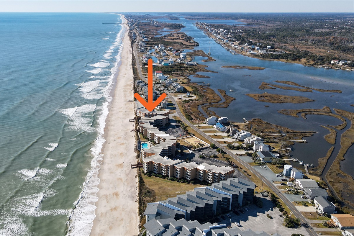 Our location within Topsail Dunes