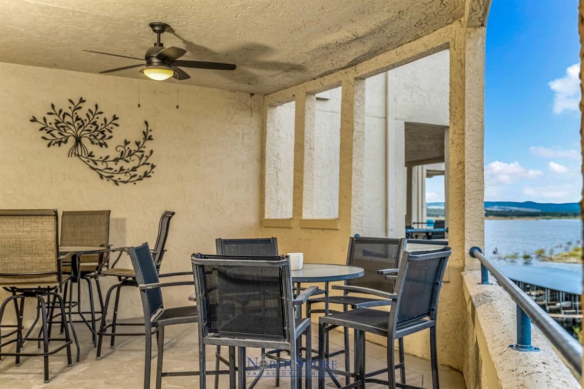 Multiple Sitting Areas on Patio