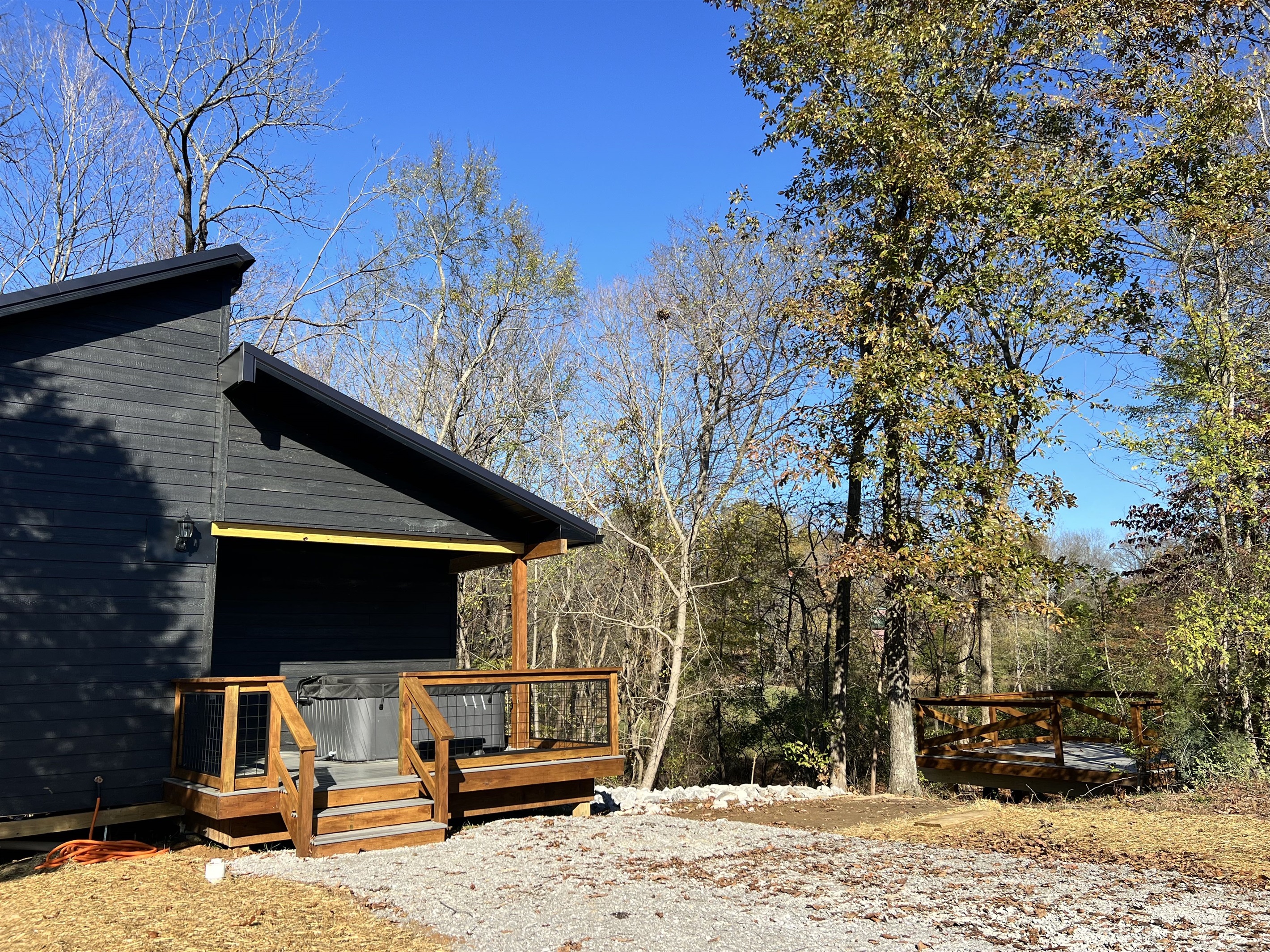 Black Bear Hot Tub and Separate Deck