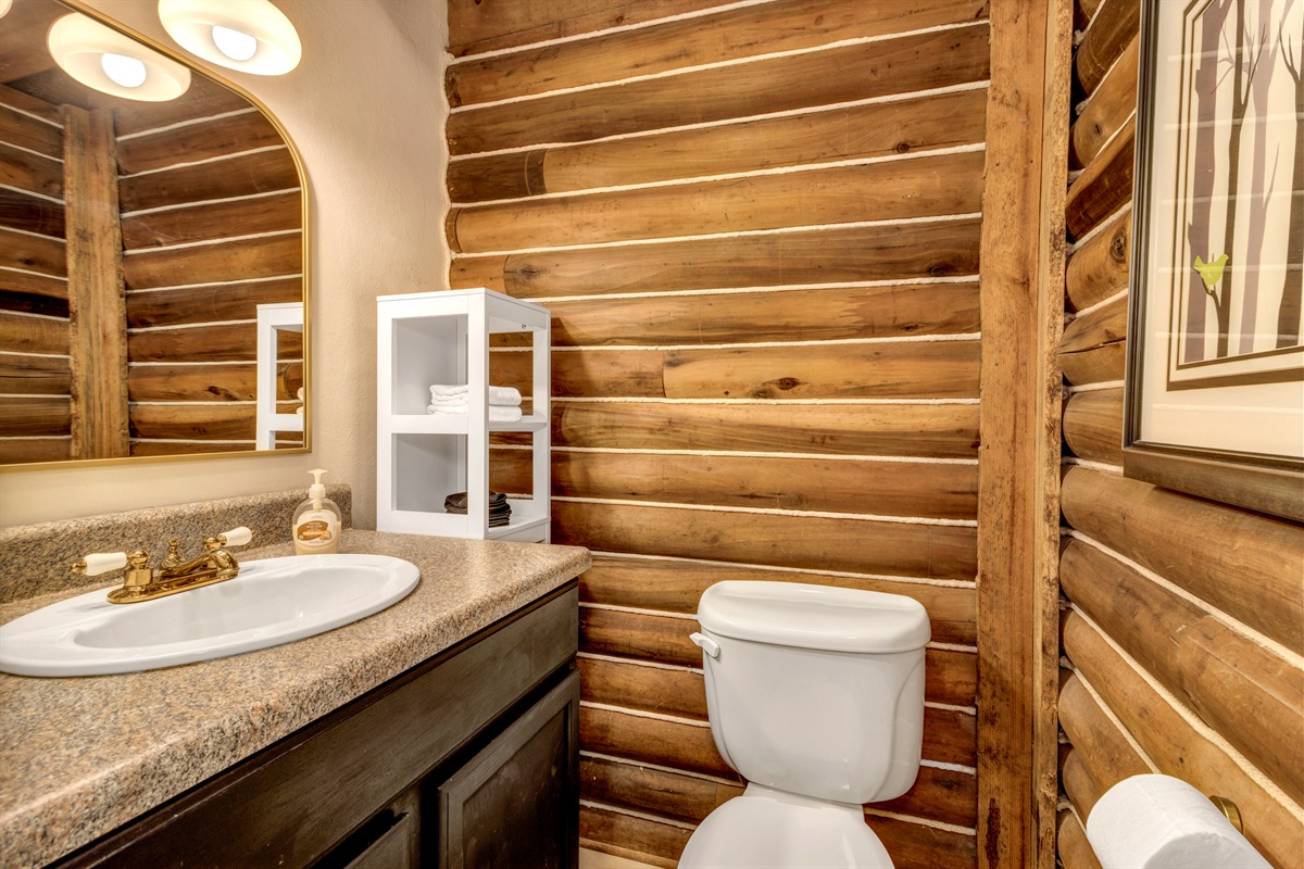 Half Bath in Hallway