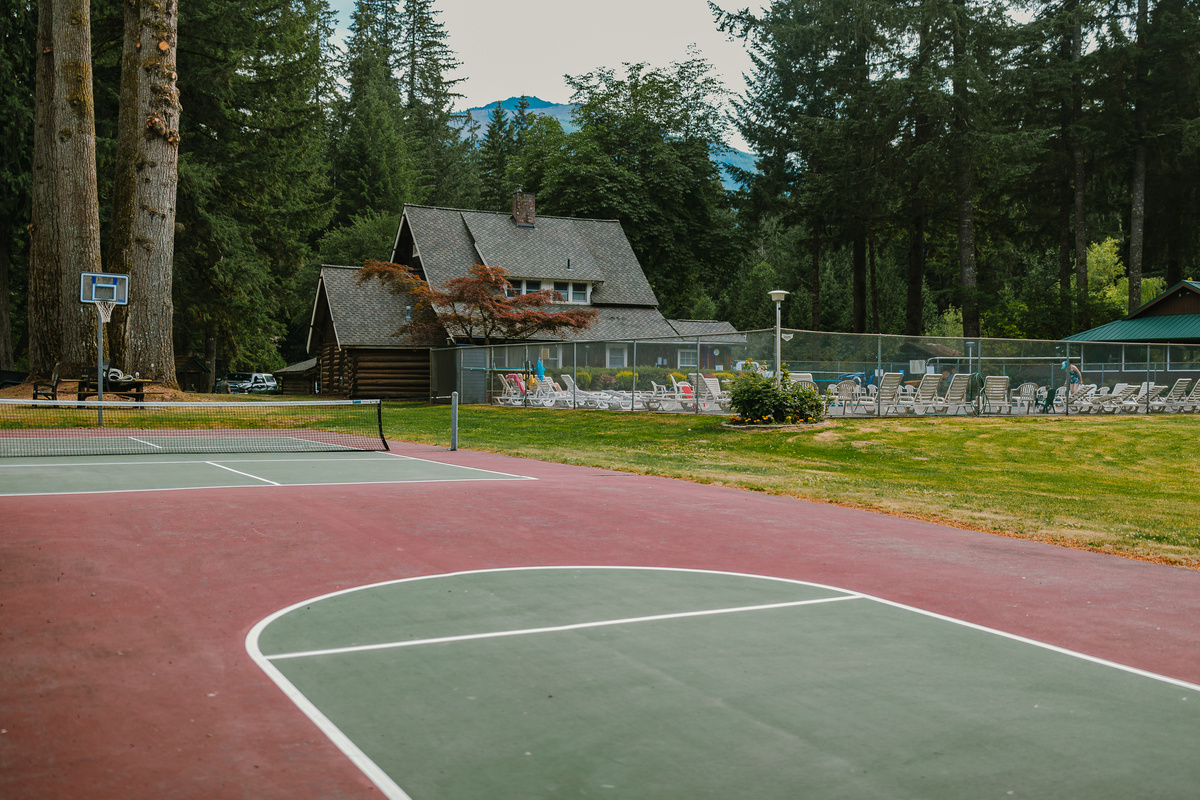 Pickle ball courts