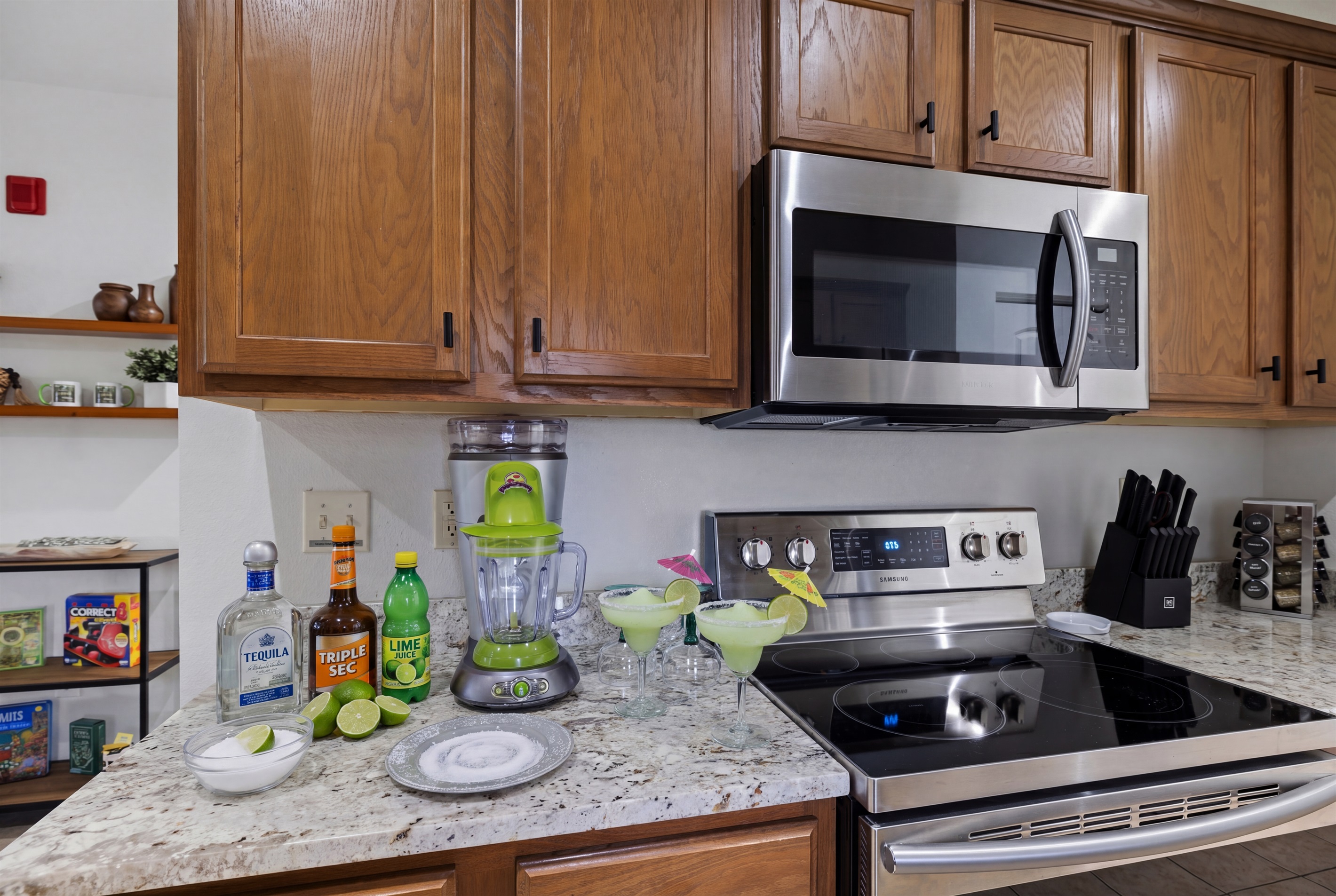 Enjoy making your very own craft margaritas with the margarita maker. It's five o'clock somewhere!
