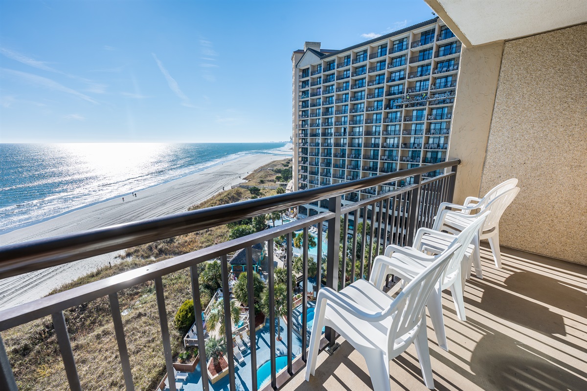 Amazing View from the Balcony!