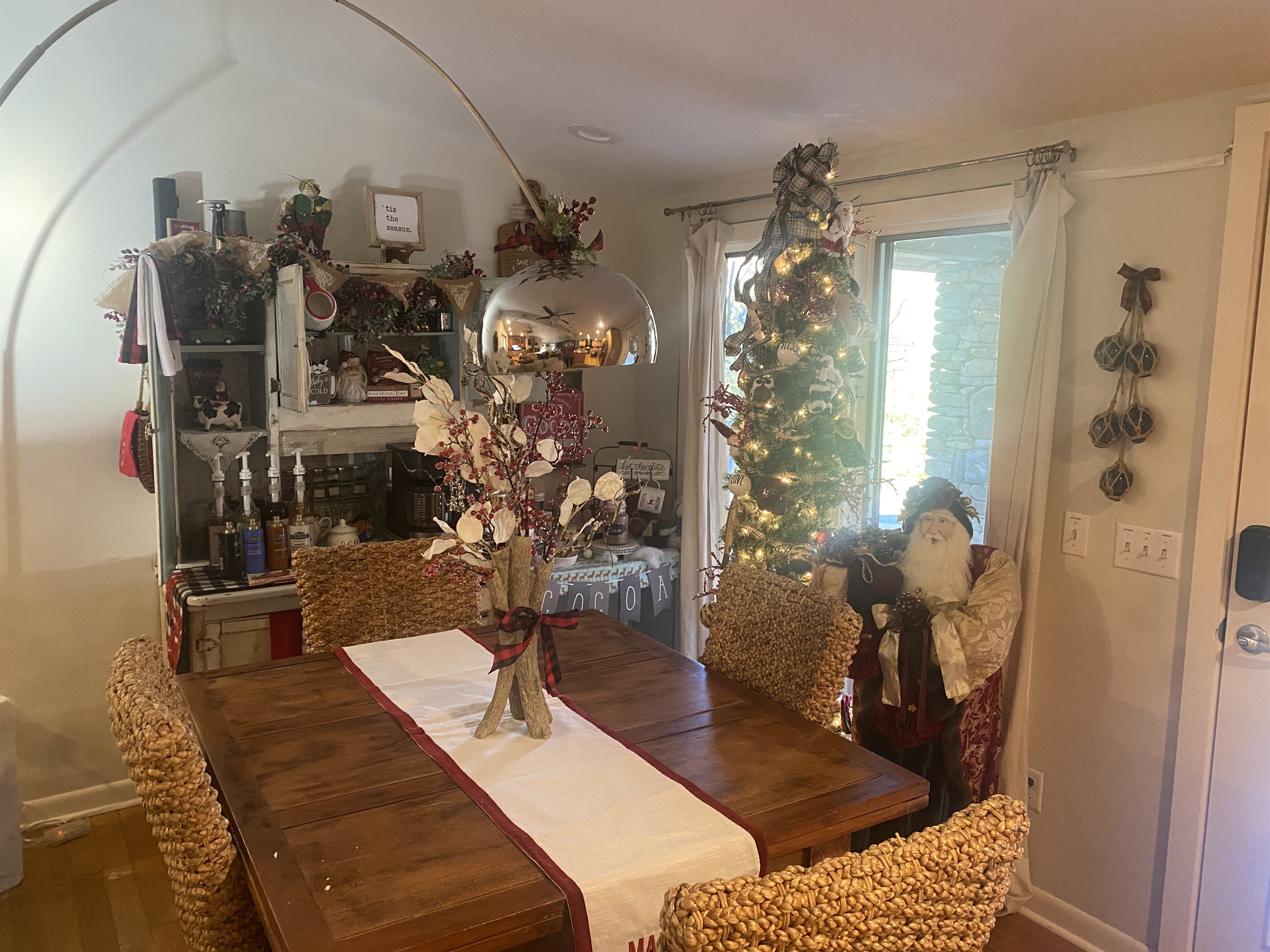 Optional Holiday decor