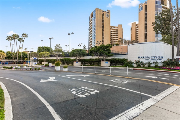 Resort community entrance