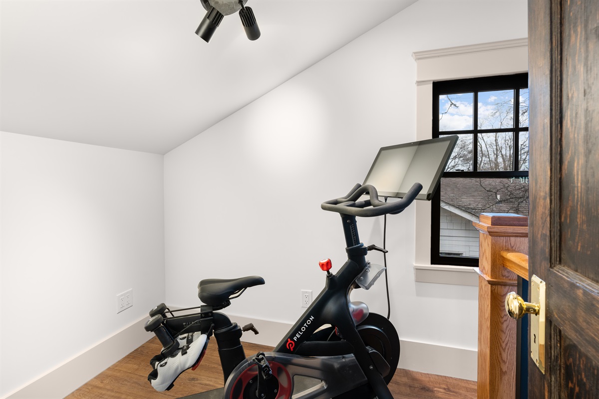 Never miss a workout with our Peloton