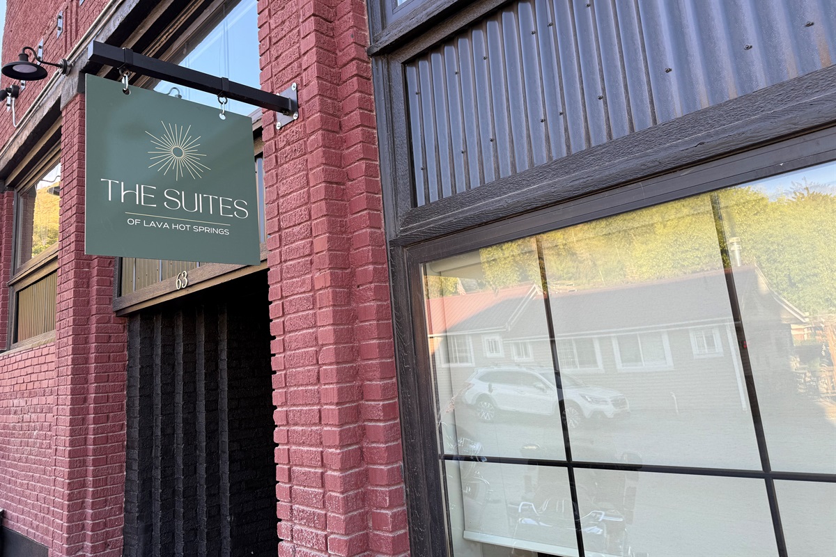 Signage at front facade