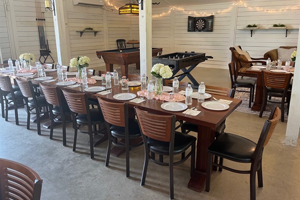 Climate-controlled space ensures comfort in any season