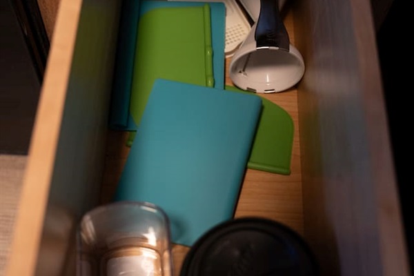 Kitchen utensils. 