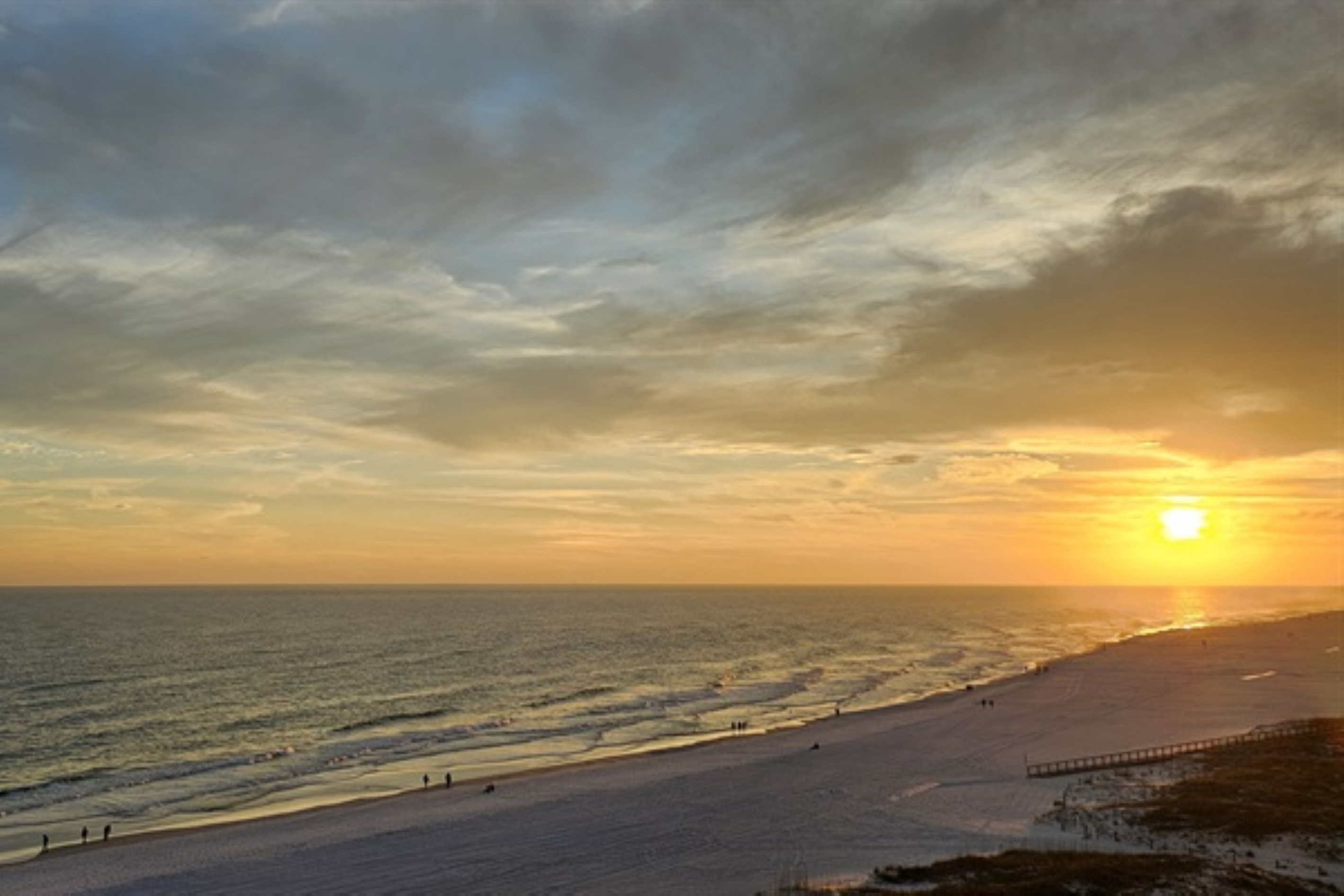 Sunset at the beach