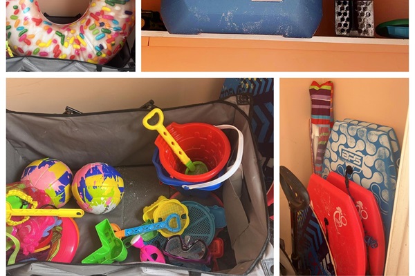 No need to buy beach toys, we've got you covered