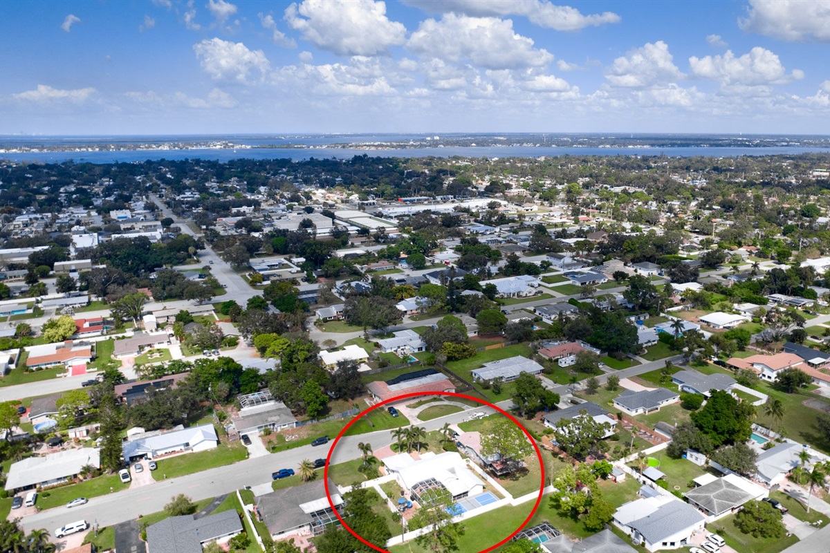 Experience your peaceful retreat from above — perfectly situated near the beach, and beloved local attractions