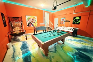 Game On! – Challenge your crew to a round of pool, air hockey, foosball, or basketball hoops—endless fun awaits!