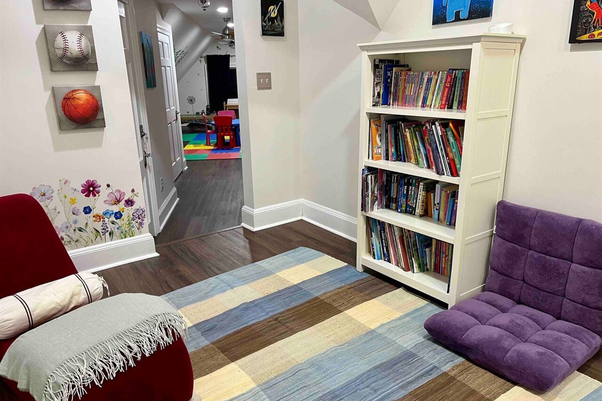 Reading and TV Nook