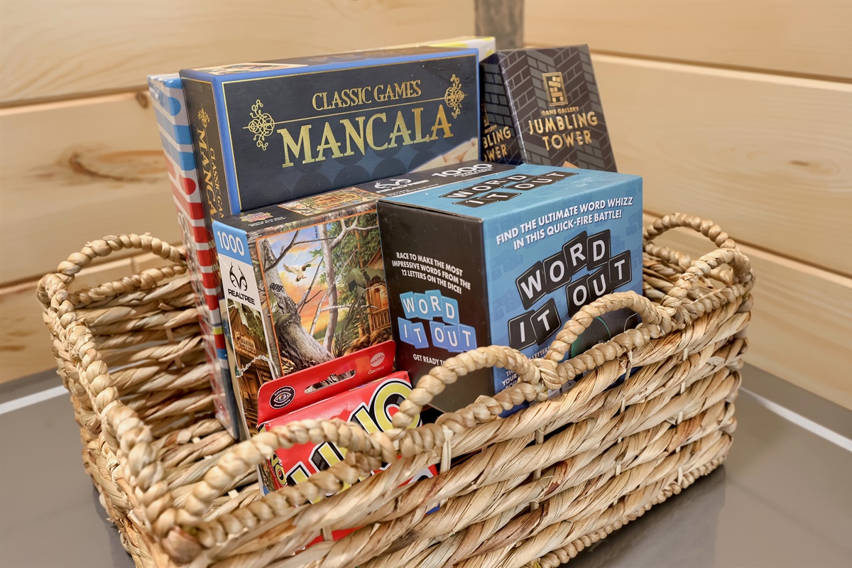 No saying you're bored!