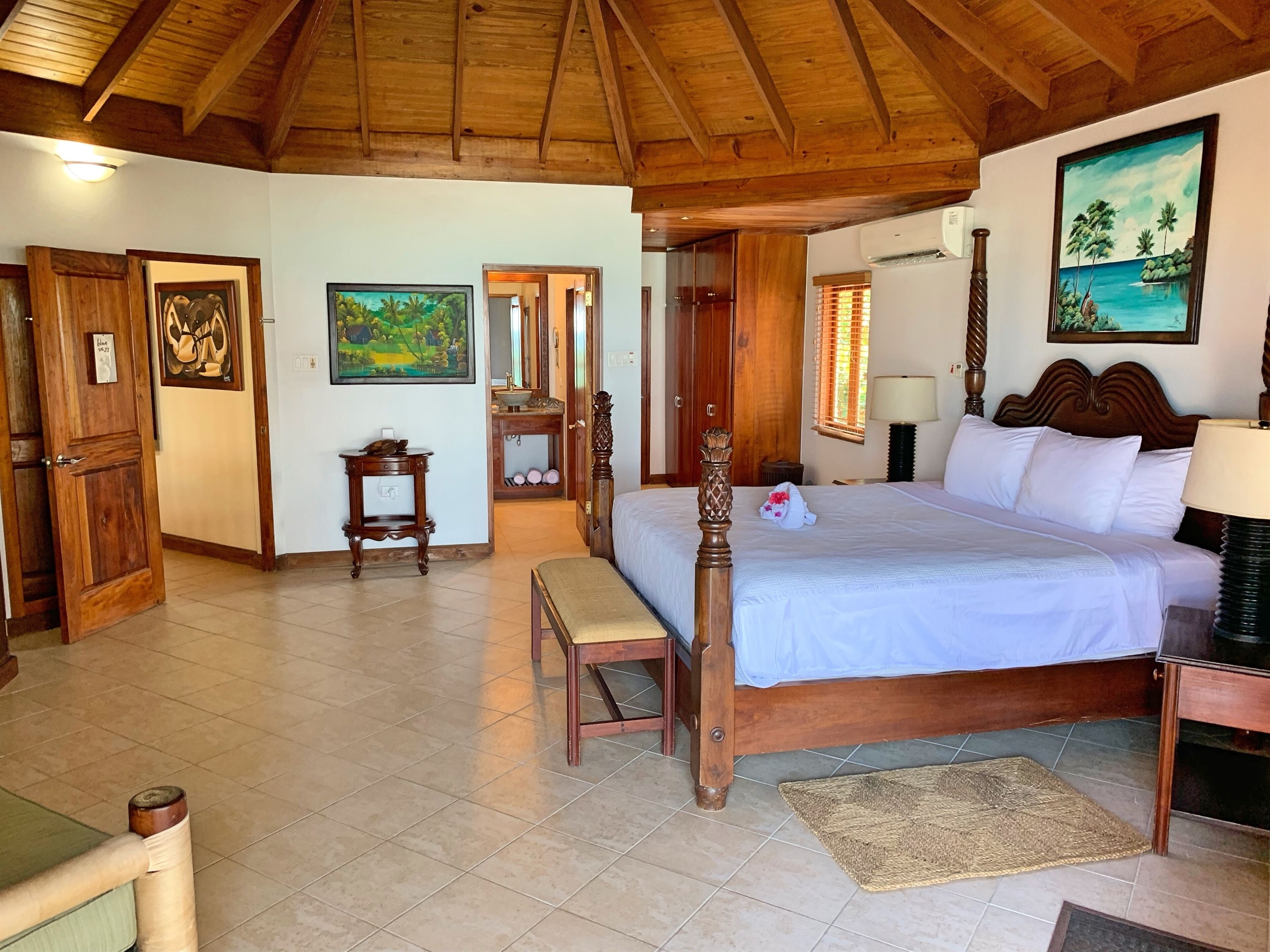 Ocean View Master Bedroom: Blue Oasis