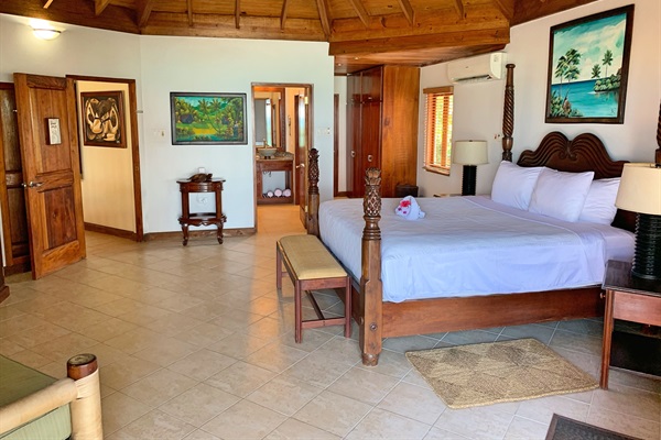 Ocean View Master Bedroom: Blue Oasis